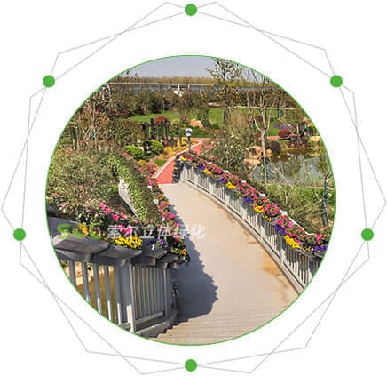 人行天橋綠化的特點