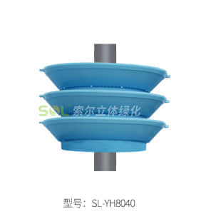 空中包燈桿綠化