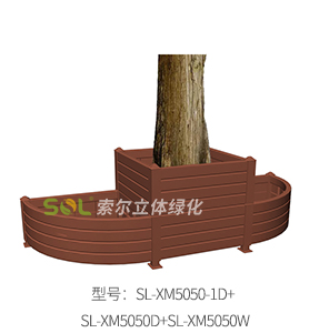 行道樹綠化-模塊式組合造景